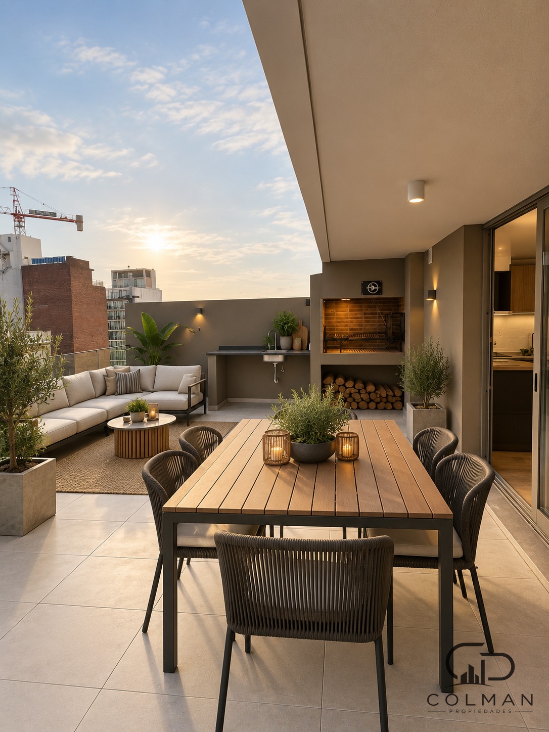 Venta Pocitos - Unidad 902, living comedor
