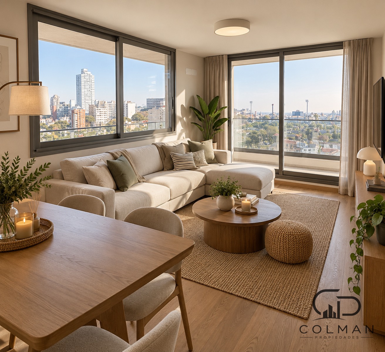 Venta Pocitos - Unidad 902, terraza con parrillero